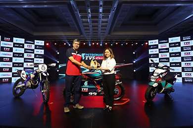TVS & Petronas announce 'Petronas TVS Racing Team'